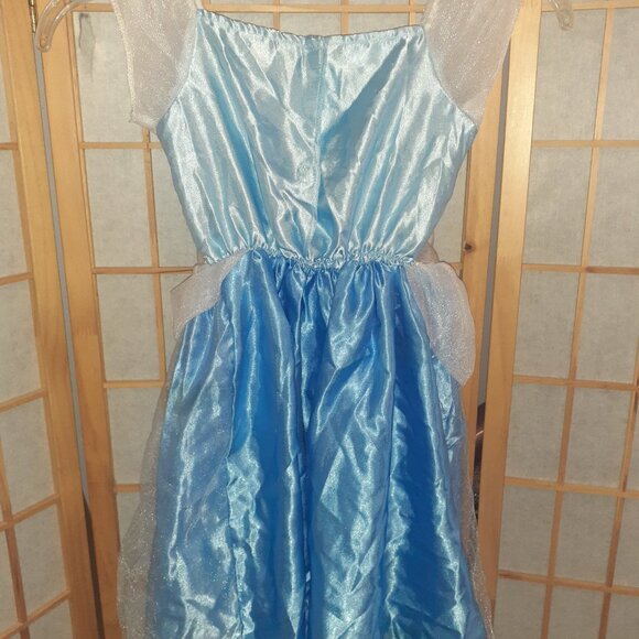 JUST PLAY CINDERELLA HALLOWEEN COSTUME DRESS UP DRESS & WAND-GIRLS SIZE 4-6X - Picture 5 of 5